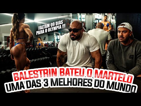 BALESTRIN BATEU O MARTELO – VOCÊ SERÁ UMA DAS 3 MELHORES DO MUNDO ESSE ANO !!!