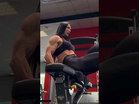 IFBB PRO YULIIA SHYKULA ABS TRAINING