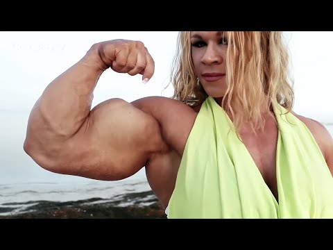 Biggest and Extreme Biceps Aleesha Young Woman bodybuilder