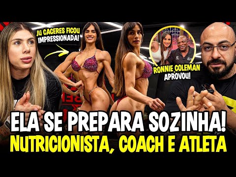 ELA SE PREPARA SOZINHA EM BUSCA DO PRO