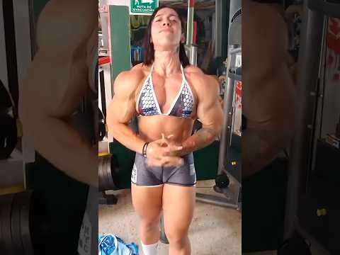 JACKED Girl Huge Arms Flex – Isabella Ruiz Baena