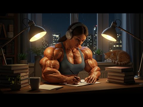 FBB Ai Melinda lindmark Lo-fi Muscle Girl and the Giantess Growth | Female Bodybuilding