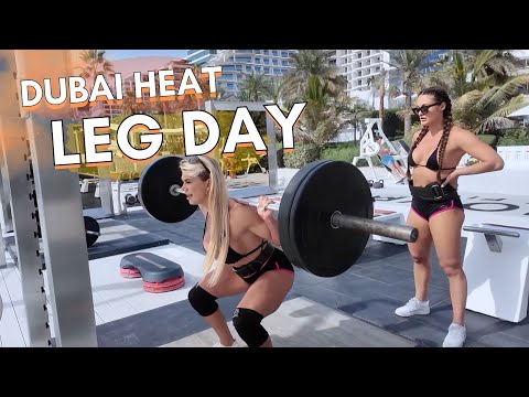 Leg Day in the Dubai Heat!