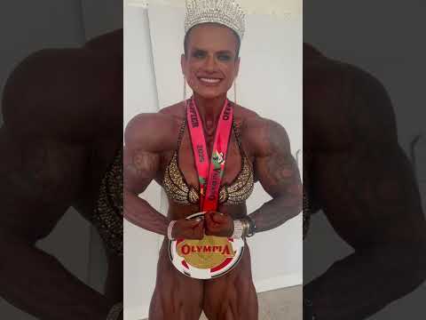 Alcione Barreto 🇧🇷 Dominates in Portugal 🇵🇹 #womensbodybuilding