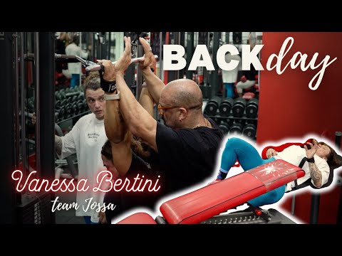 Allenamento Back day con Vanessa Bertini | Team Jossa 🔥💪