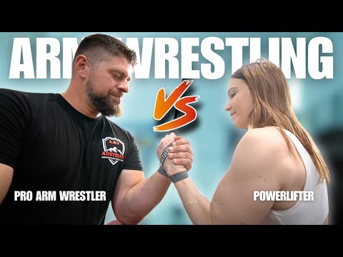 Armwrestling: Am I STRONGER than the men?