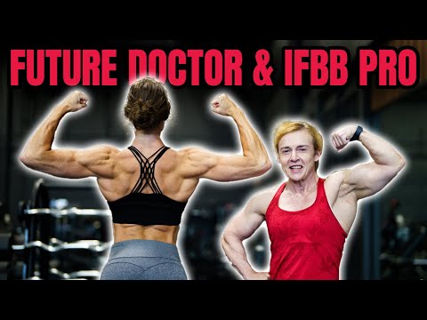 Back & Biceps with a Bikini Pro (and Future Surgeon?!)