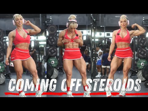 COMING OFF STEROIDS, REAL TALK + BRUTAL GLUTE SESSION.