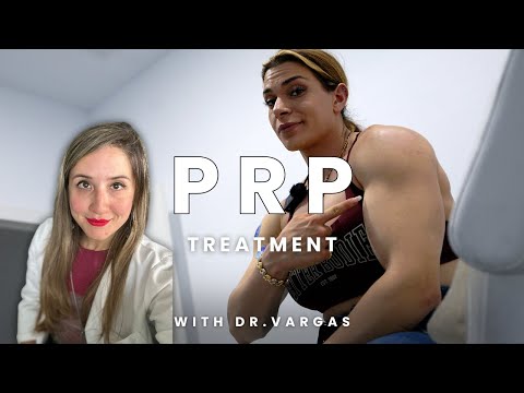 Doing PRP treatment