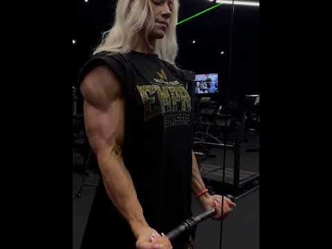 Finnish Muscle Queen 💪 Insane Biceps & Veins You WON’T Believe!