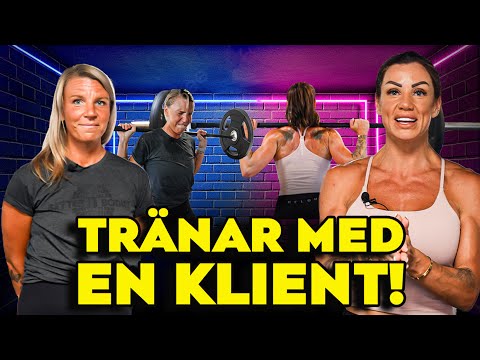 INTENSIV GLUTE & BENTRÄNING MED KLIENT – BOOTY TILLVÄXT TILL MAX!! | MED MAJA WESTLIN